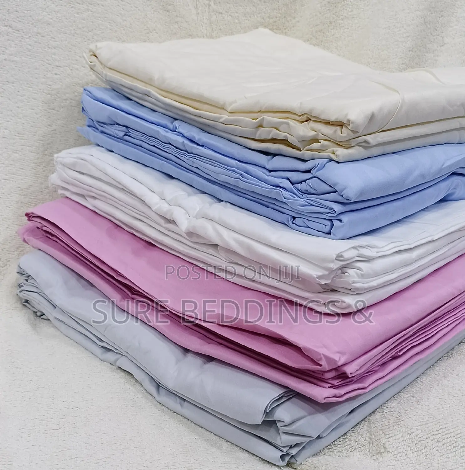 Stripped Cotton Bedsheets