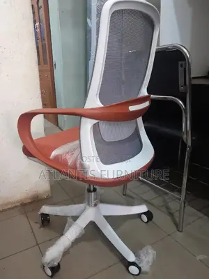 White Legs and Back Malaysia Office Chair
