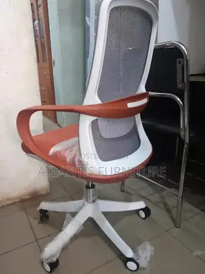 White Legs and Back Malaysia Office Chair