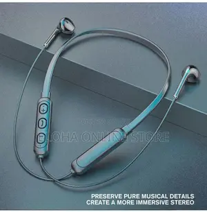 Neck Hanging Wireless Bluetooth Earphone Sports Earbuds