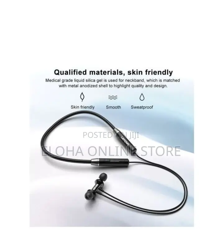 Lenovo HE05 Bluetooth 5.0 Wireless Headset Magnetic-