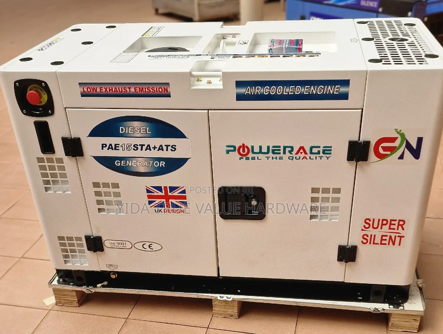 Generator Diesel 15kva Powerage Brand Uk