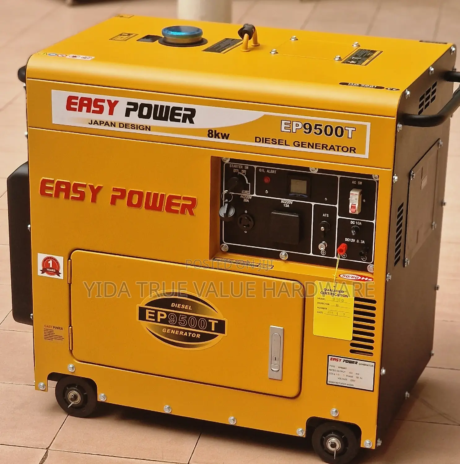 Easy Power 8kw Japan 100% Copper