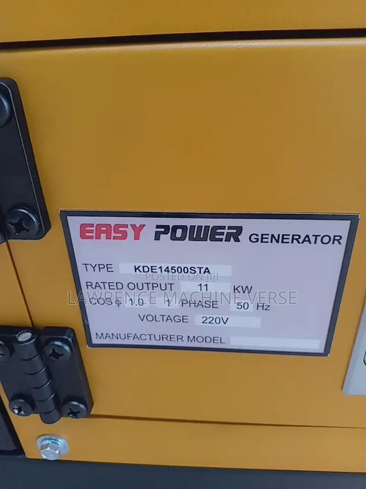 Diesel Generator Box Body