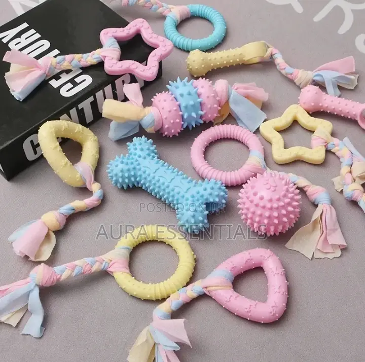Dog Toys Chew Molar Bite Rubber Chew Ball