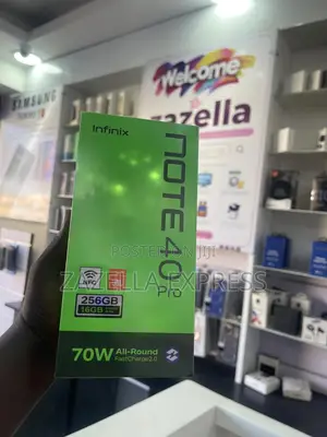 New Infinix Note 40 Pro 256 GB Gold