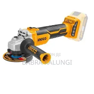Photo - Ingco Industrial Lithium Iron Angle Grinder_ Yellow