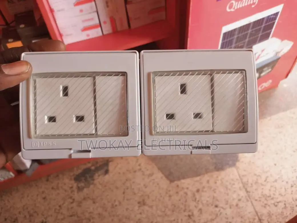 Water Proof Double Socket