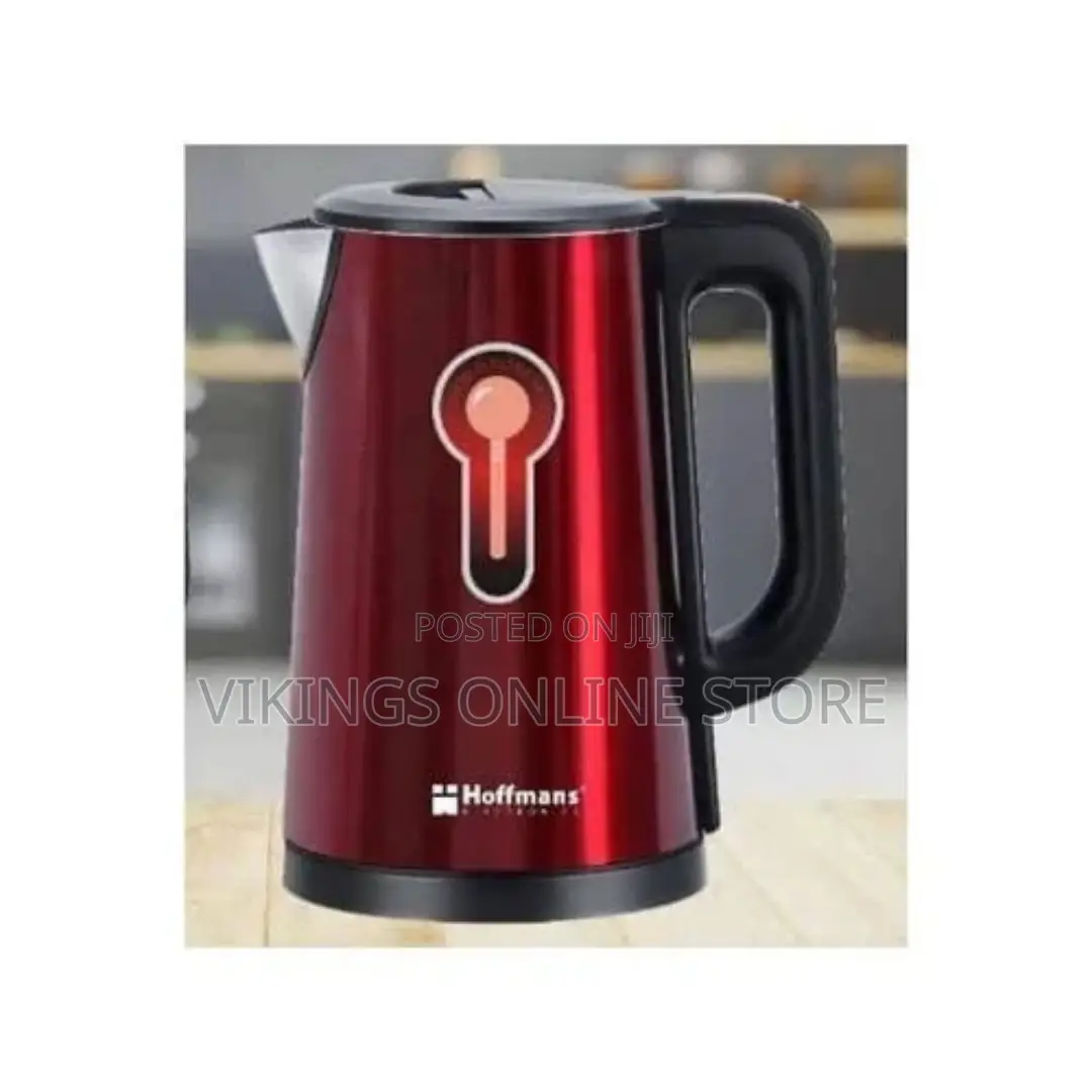 Hoffmans 2.5ltrs Electric Tea Kettle Stainless Steel