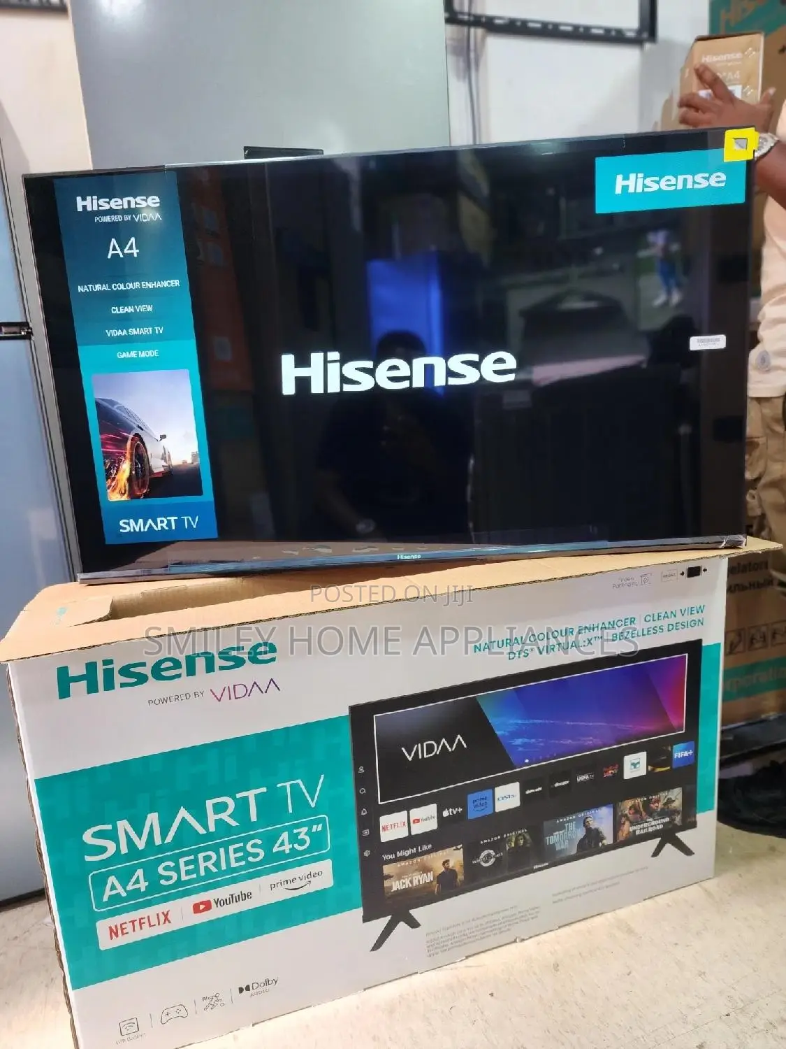 Hisense 43inches Vidaa Smart Tv