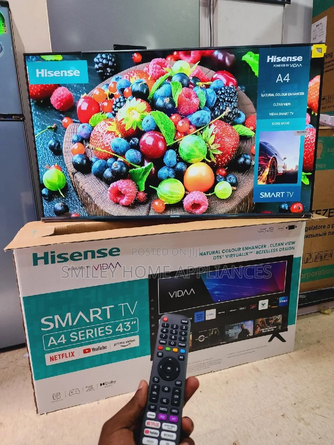 Hisense Vidaa A4 Series Smart Tv 43 Inches