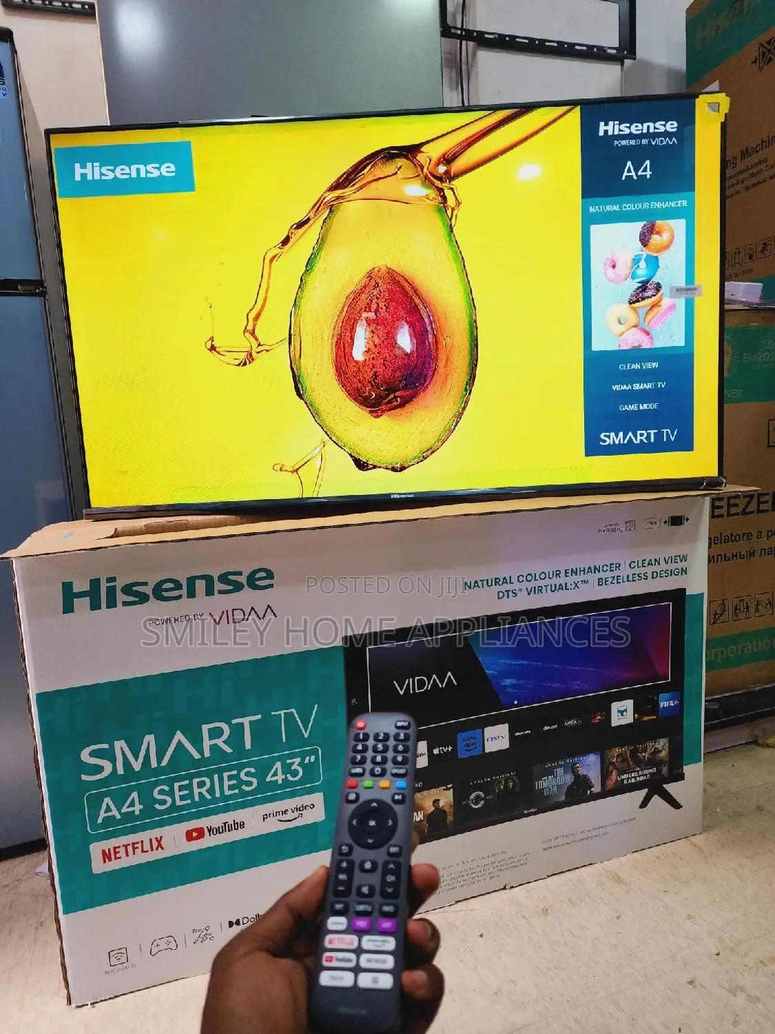 Newly Discounted Hisense 43inches Smart Tv