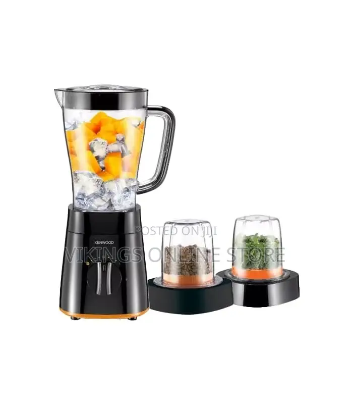 Kenwood Blender 500W With 2mill, Black, 1.5ltr