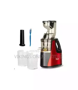 RAF R.2831 Slow Juicer 150W Slow Juice Extractor – Red