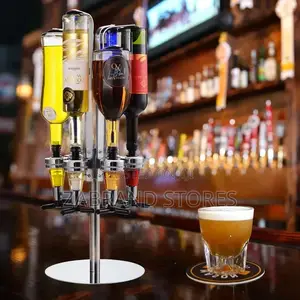 Bottle Bar Butler Holder 4 Bottles