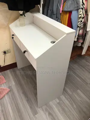 Minimalist Reception Table/Front Desk for Small Business