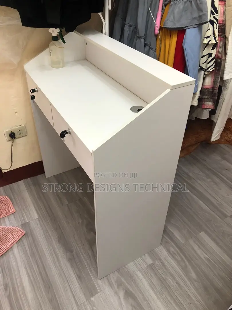 Minimalist Reception Table/Front Desk for Small Business