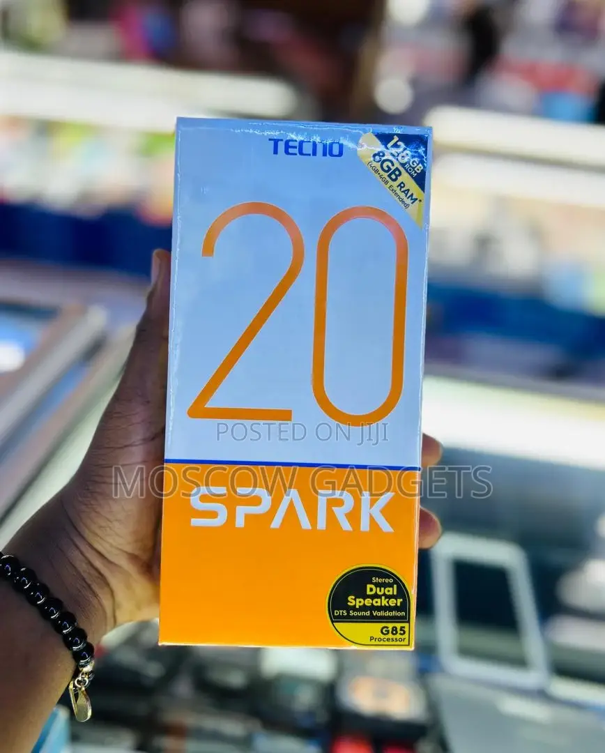 New Tecno Spark 20 128 GB Black