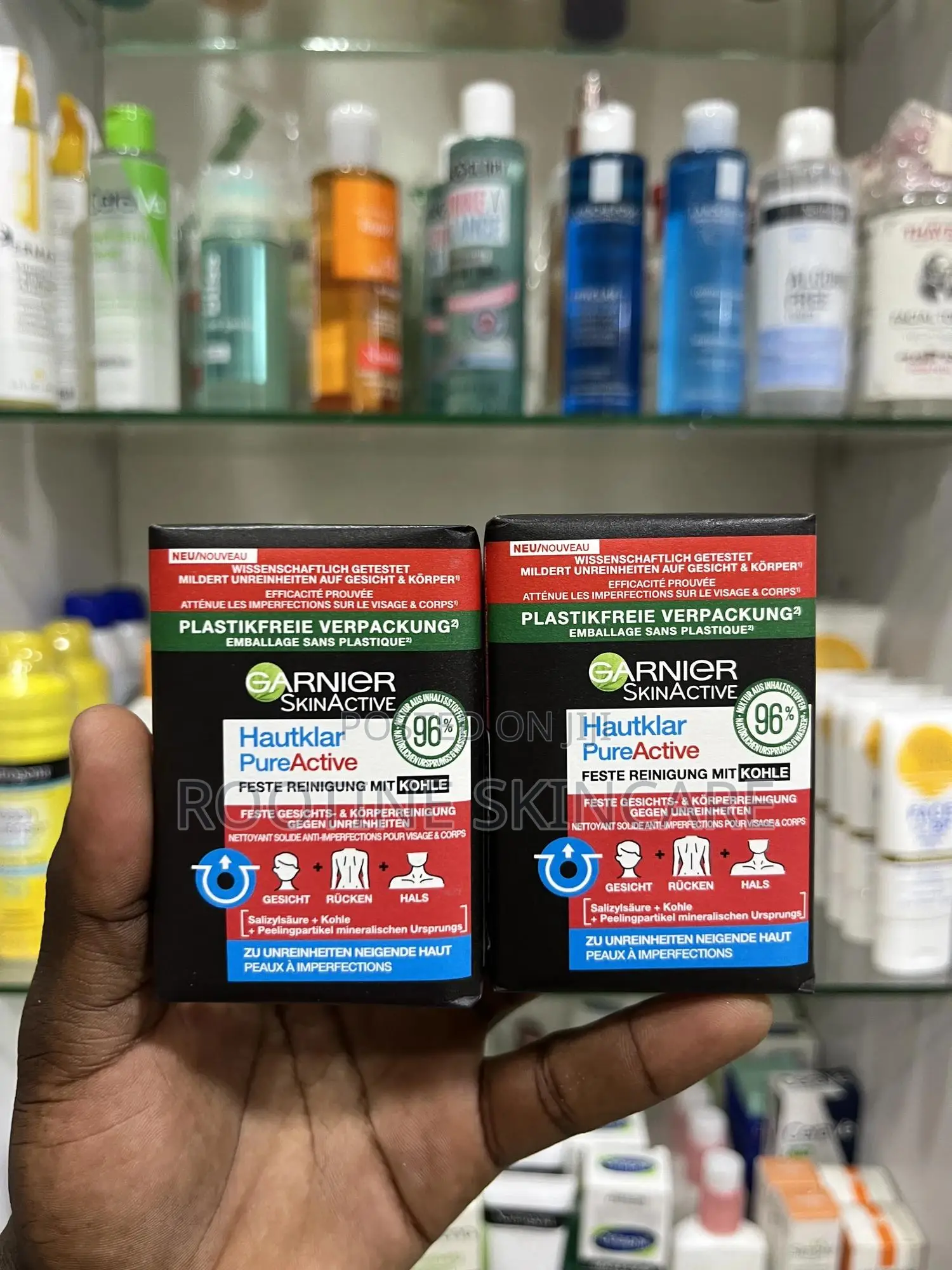 Garnier Skin Active Charcoal Acne Blemishes Soap