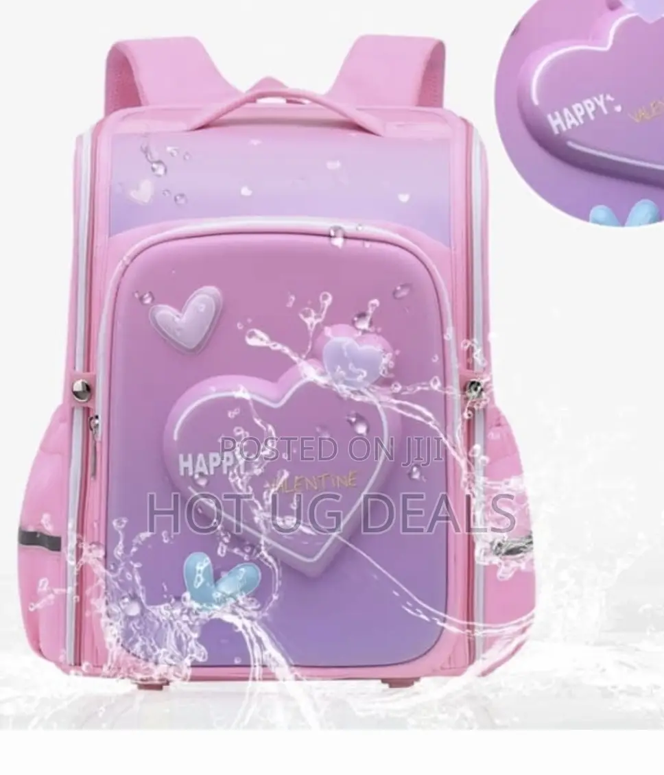 Children Cartoon Backpack School Bag - Multicolor