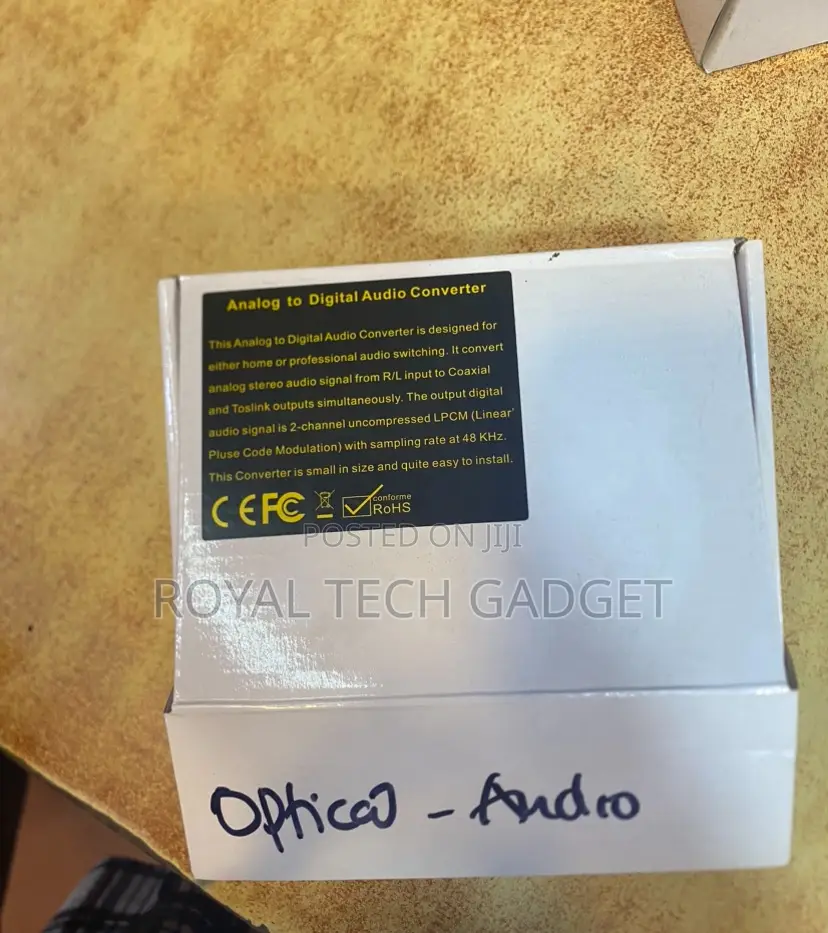 Analog to Digital Audio Converter Original