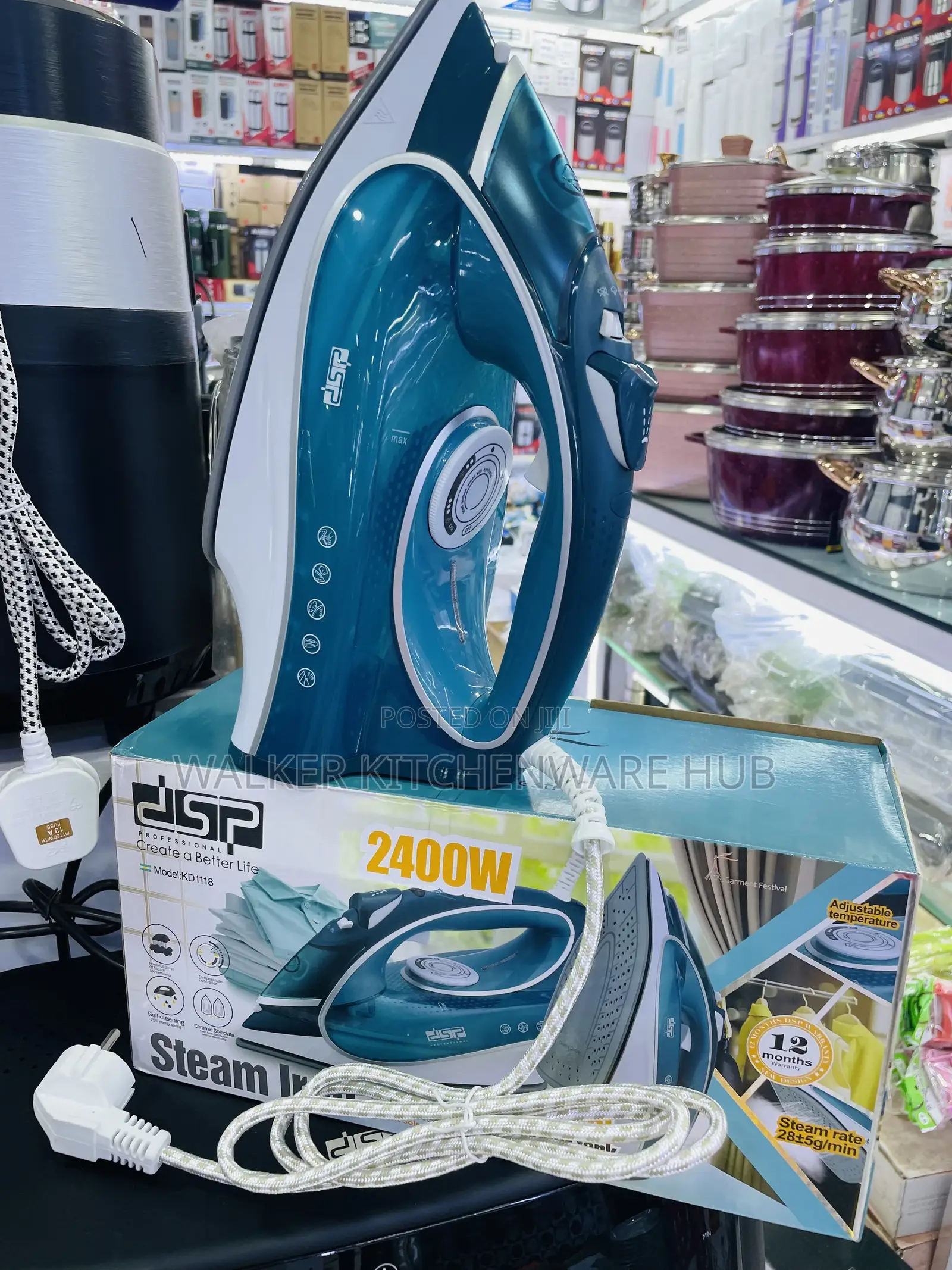 DSP Steamer Flat Iron