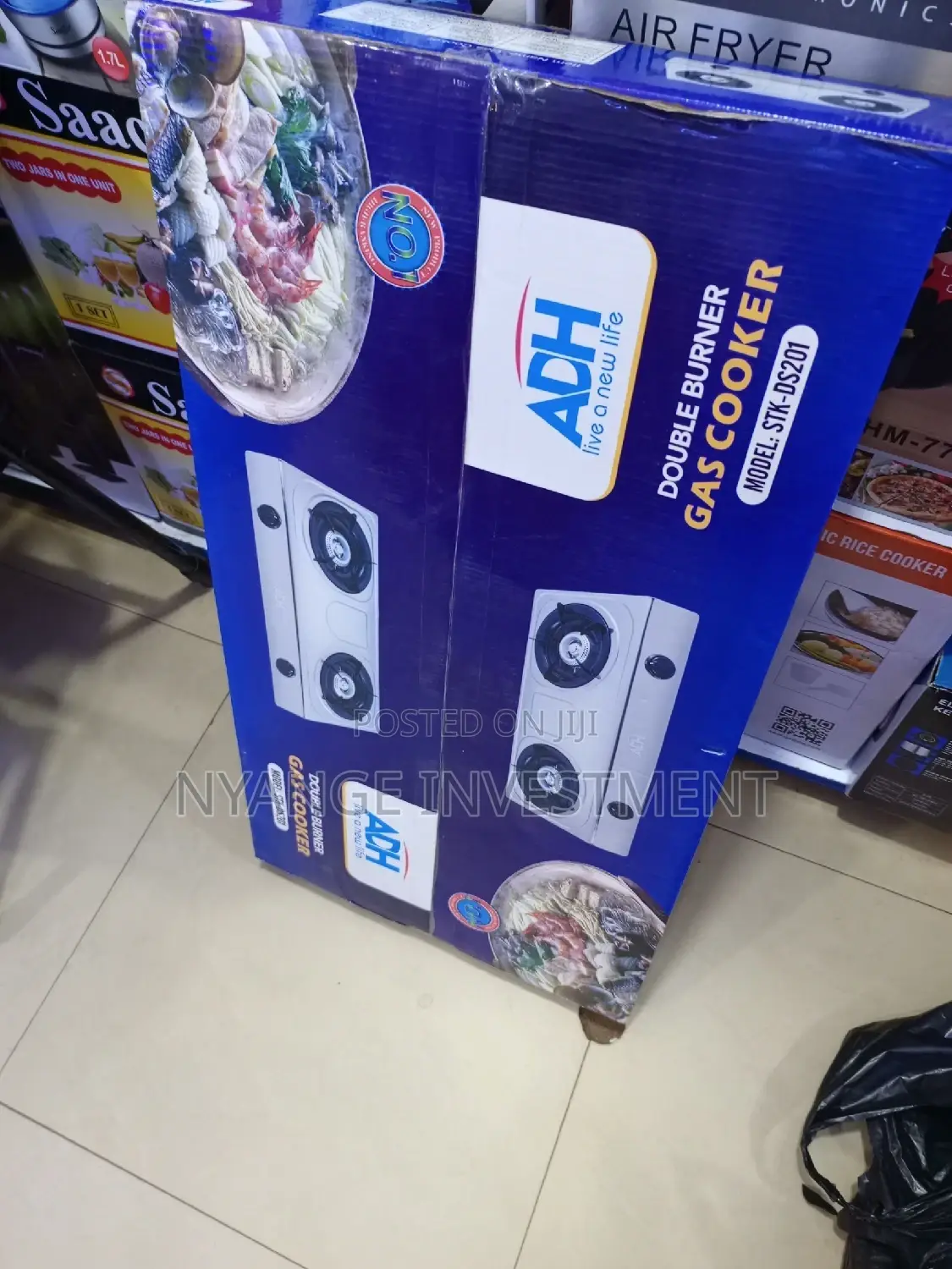 Adh Gas Cooker /Stove. Adh Double Gas Stove