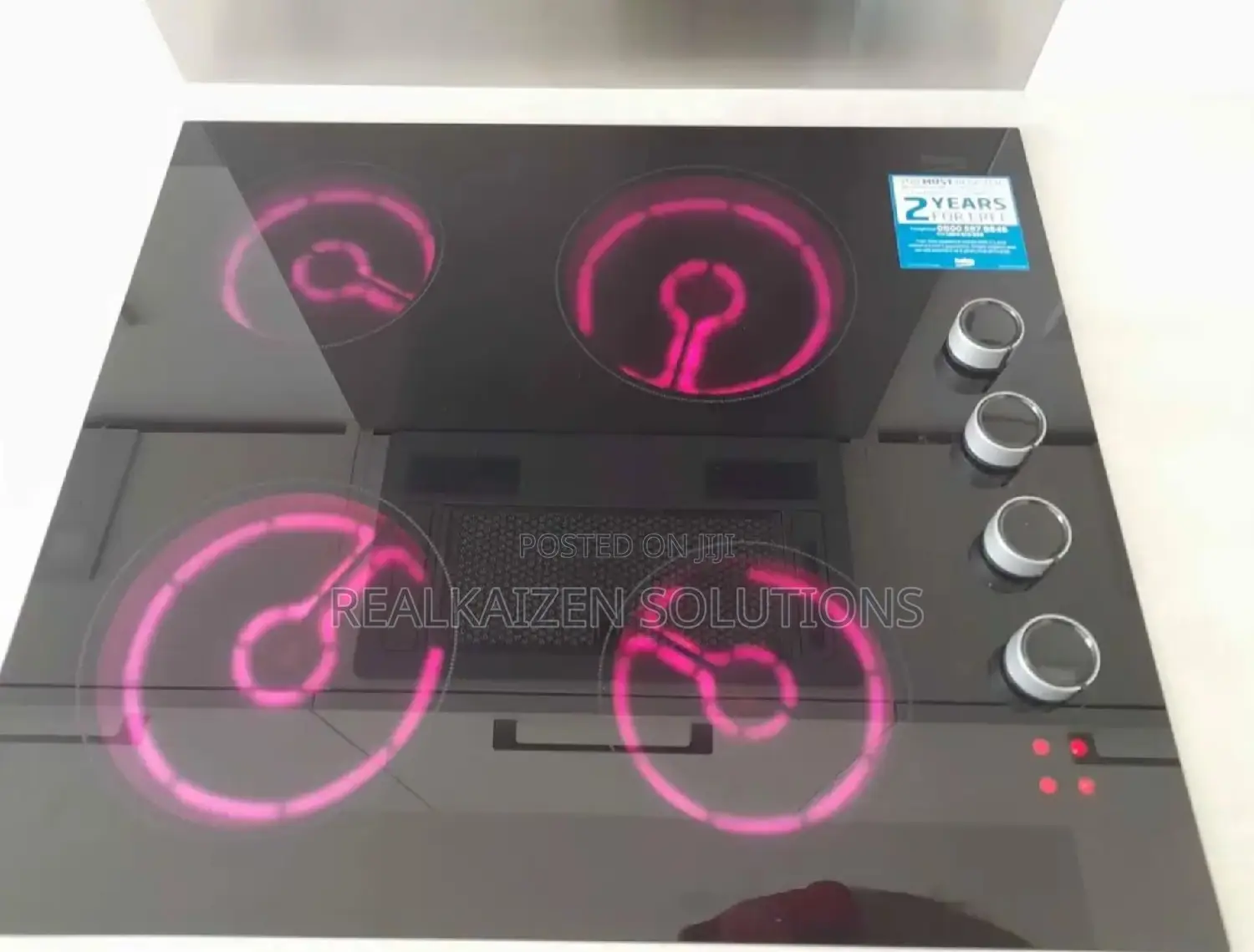 BEKO Vitro-Ceramic Glass Electric Hob | Touch Control 60cm
