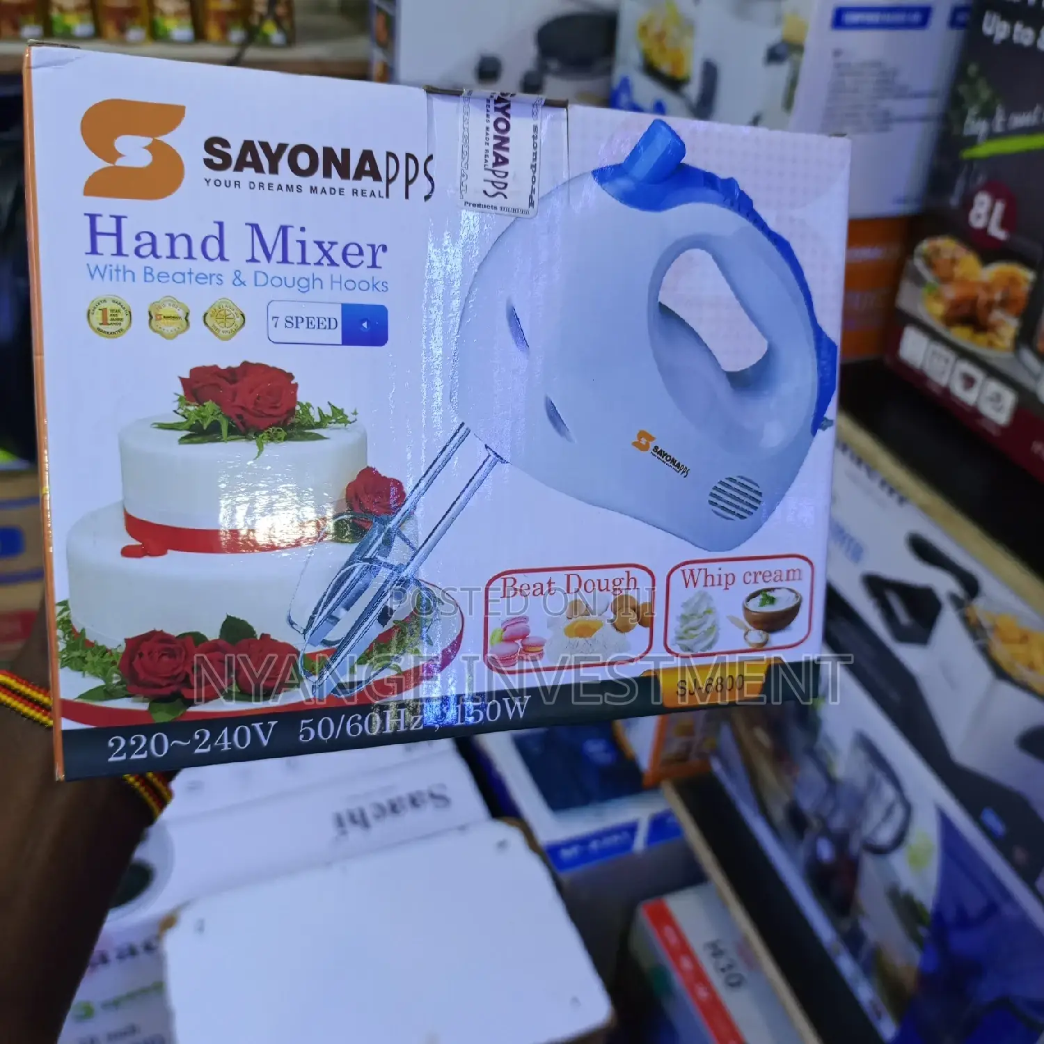Hand Mixer, Sayona Hand Mixer Hand Mixer