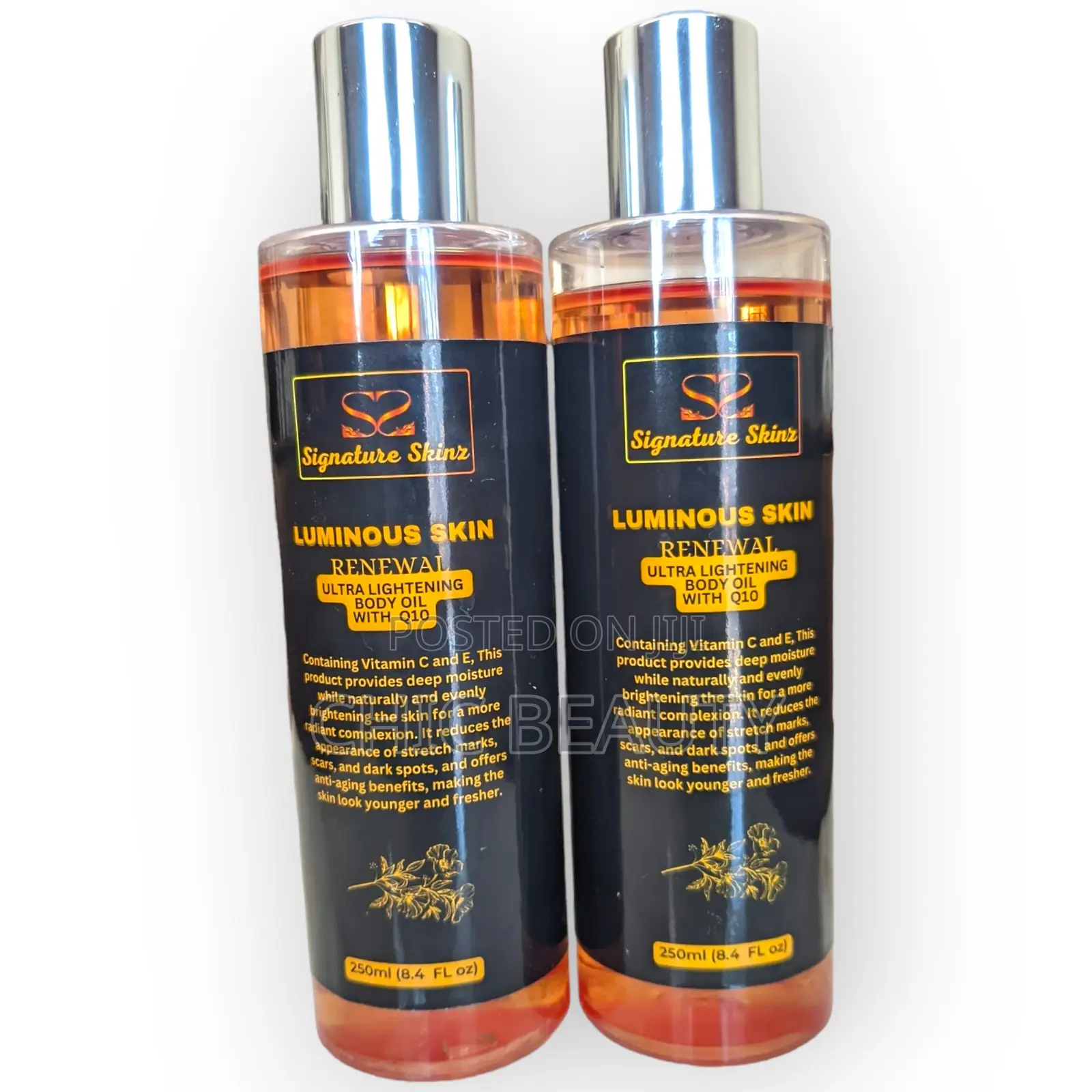 Signature Skinz Luminous Skin Renewal Lightening Body Oil