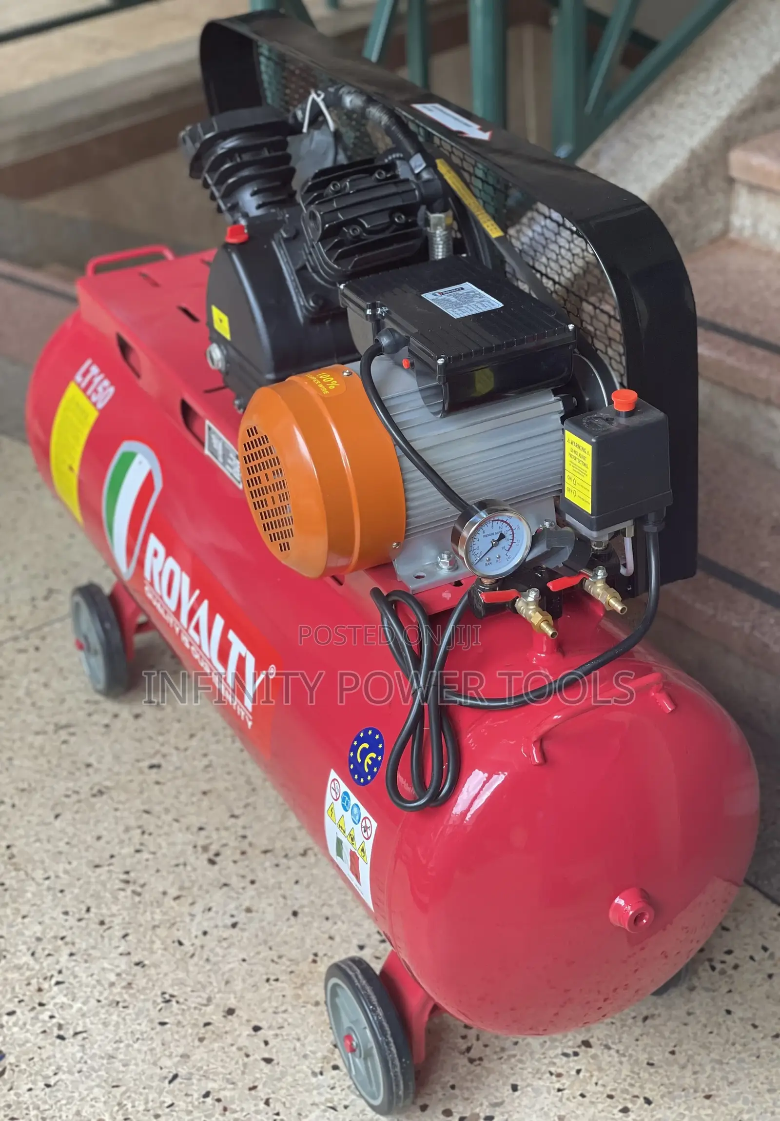 Air Compressor Royalty Brand 150l 2hp/1.5kw