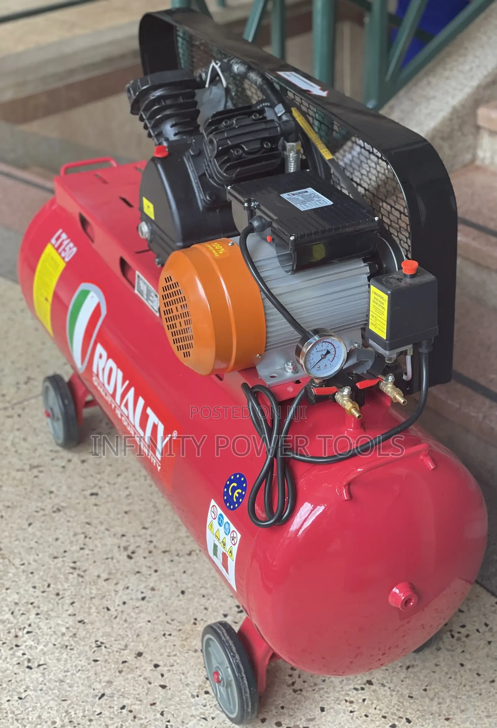 Air Compressor Royalty Brand 150l 2hp/1.5kw