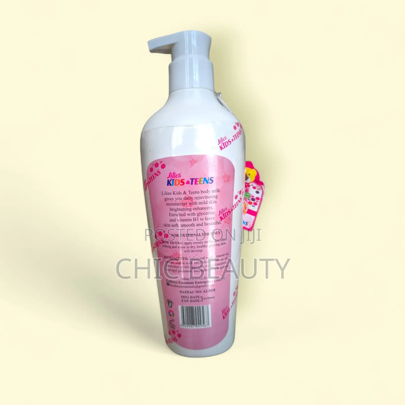 Lillies Kids Teens Body Milk