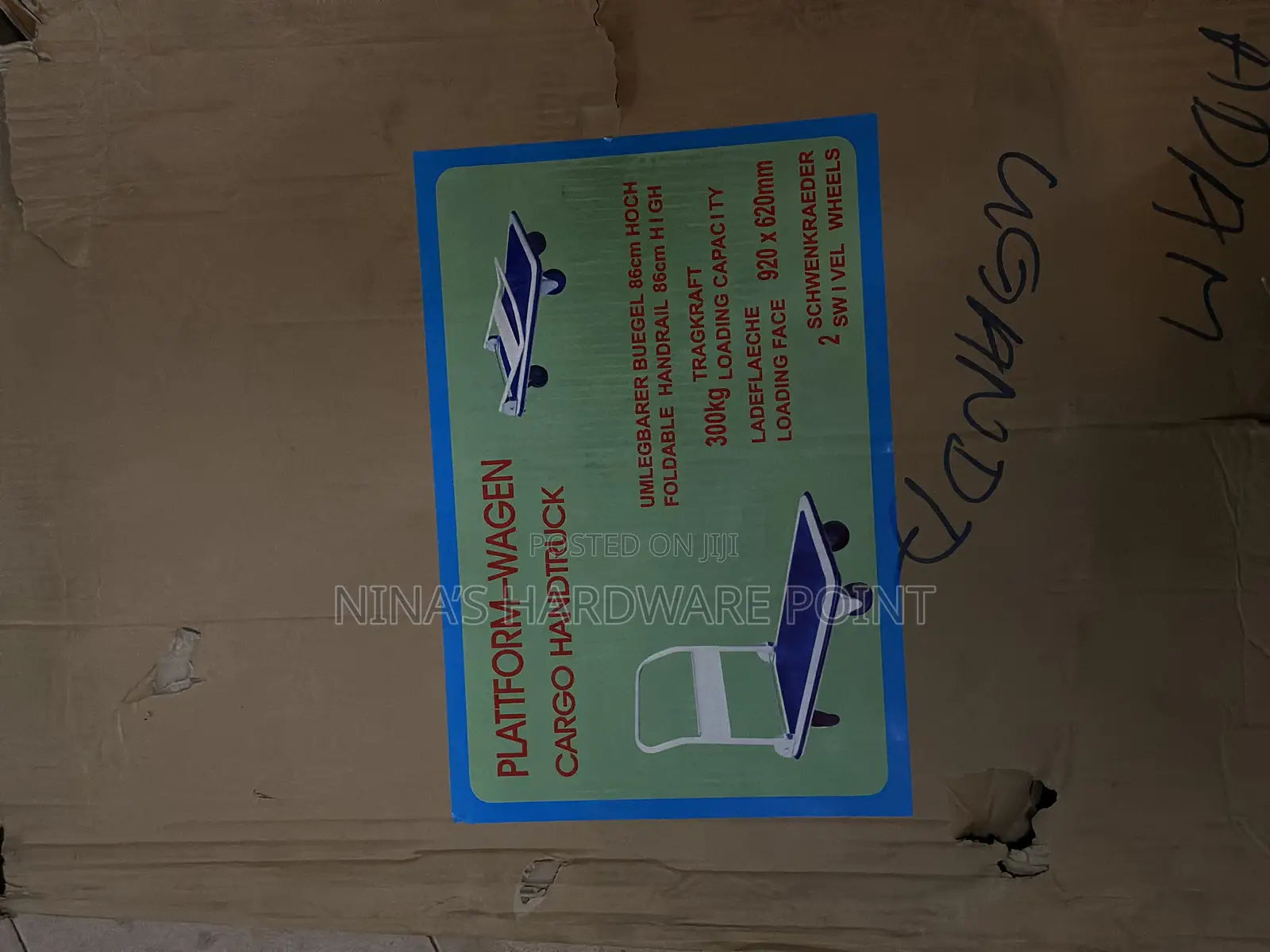 Trolley 300kg / Cargo Carrier