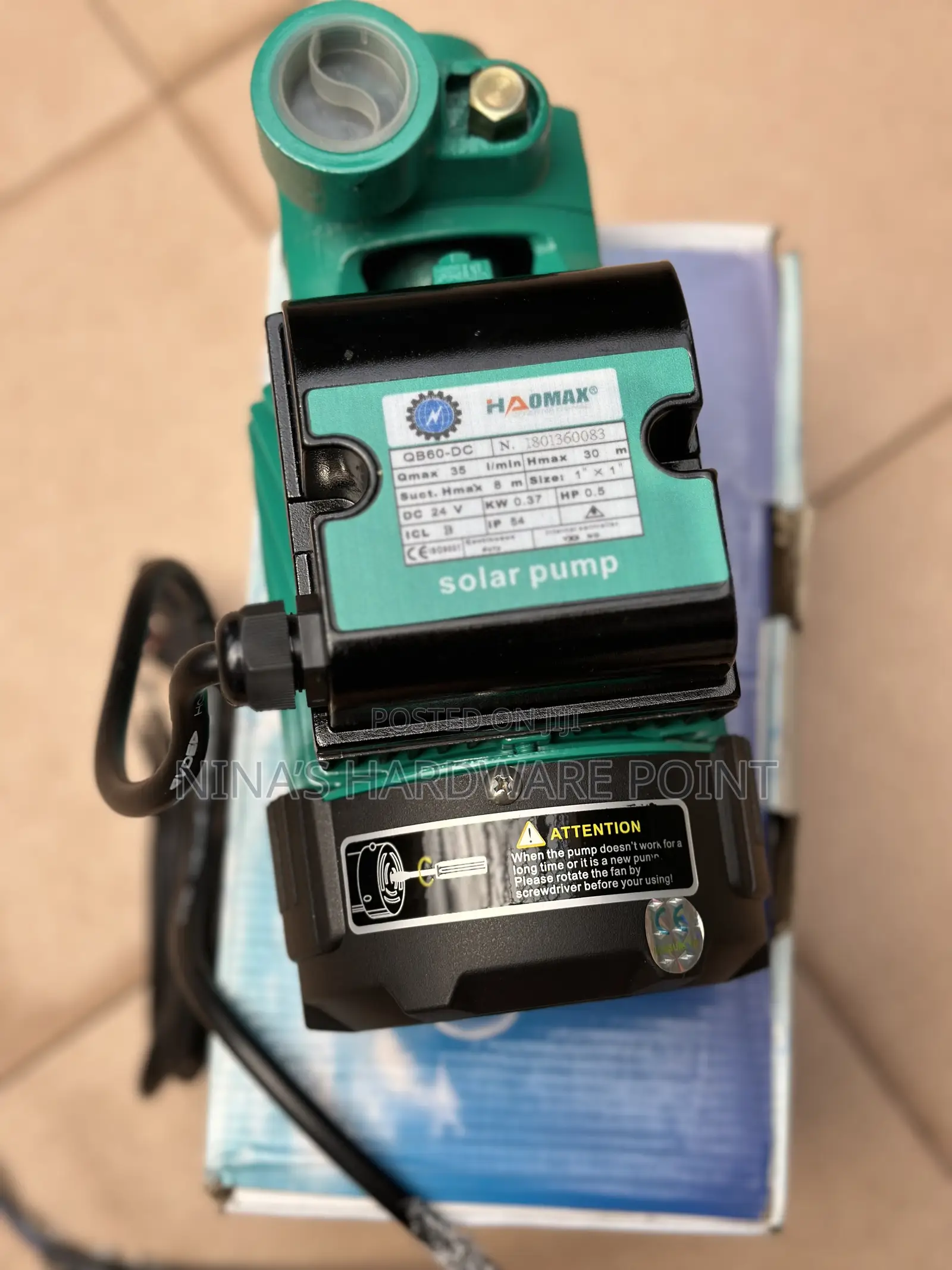 Solar Water Pumps 24volts