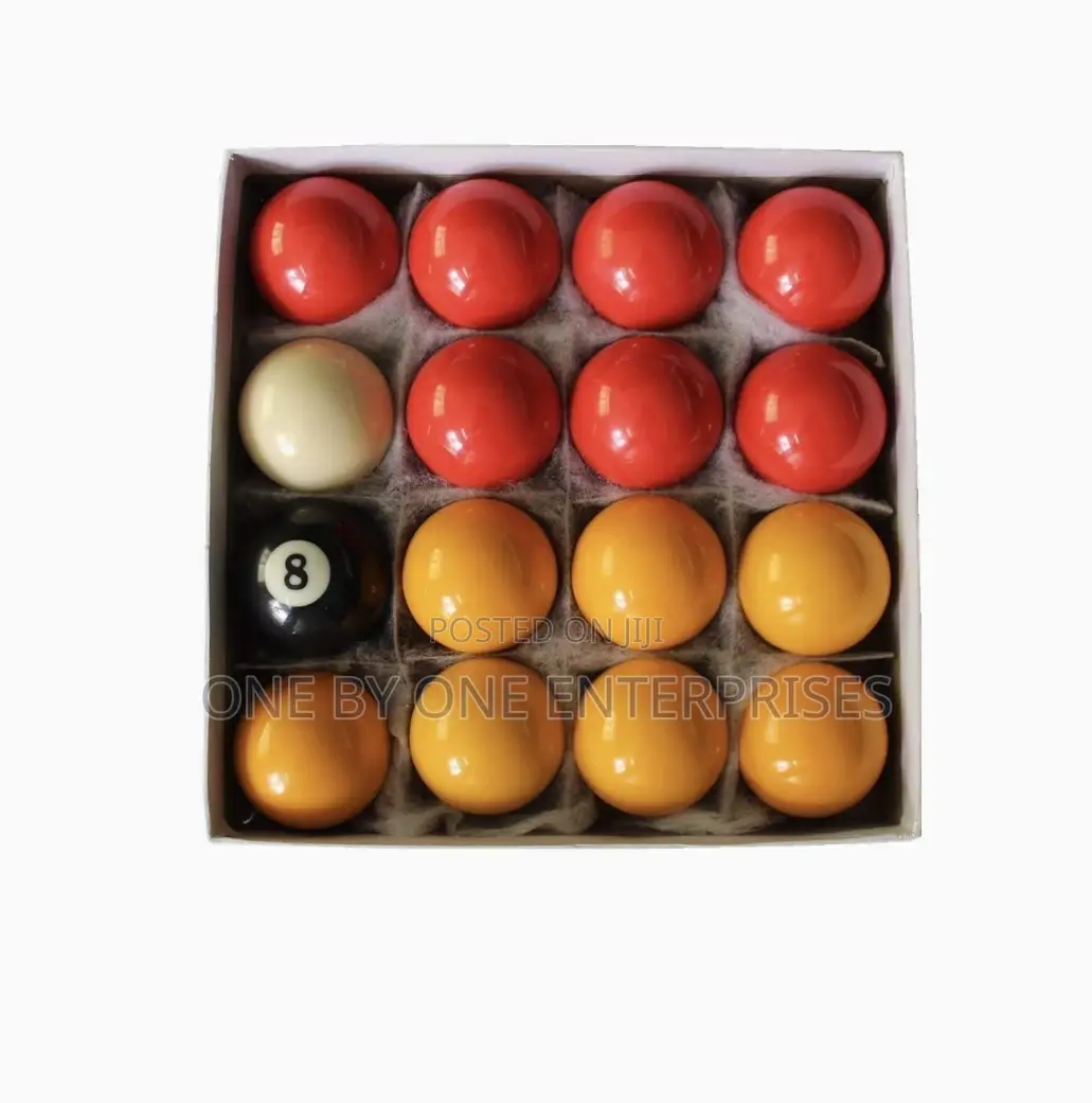 English Pool Balls Set of 16 Balls