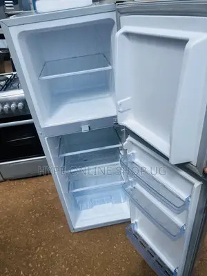 Double Door Silver 158L Fridge