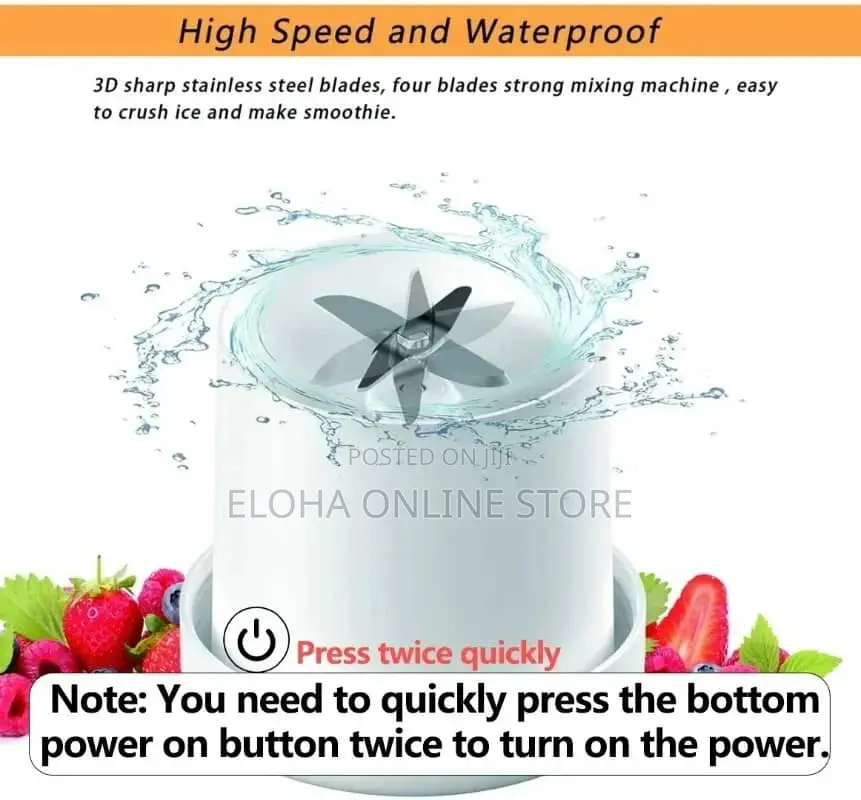 Mini Electric Portable Blender Juicer