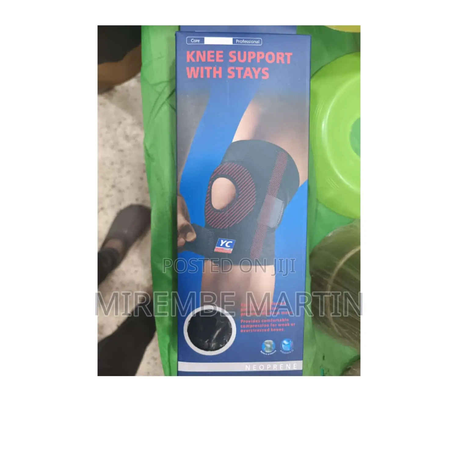 Knee Support With Stays.