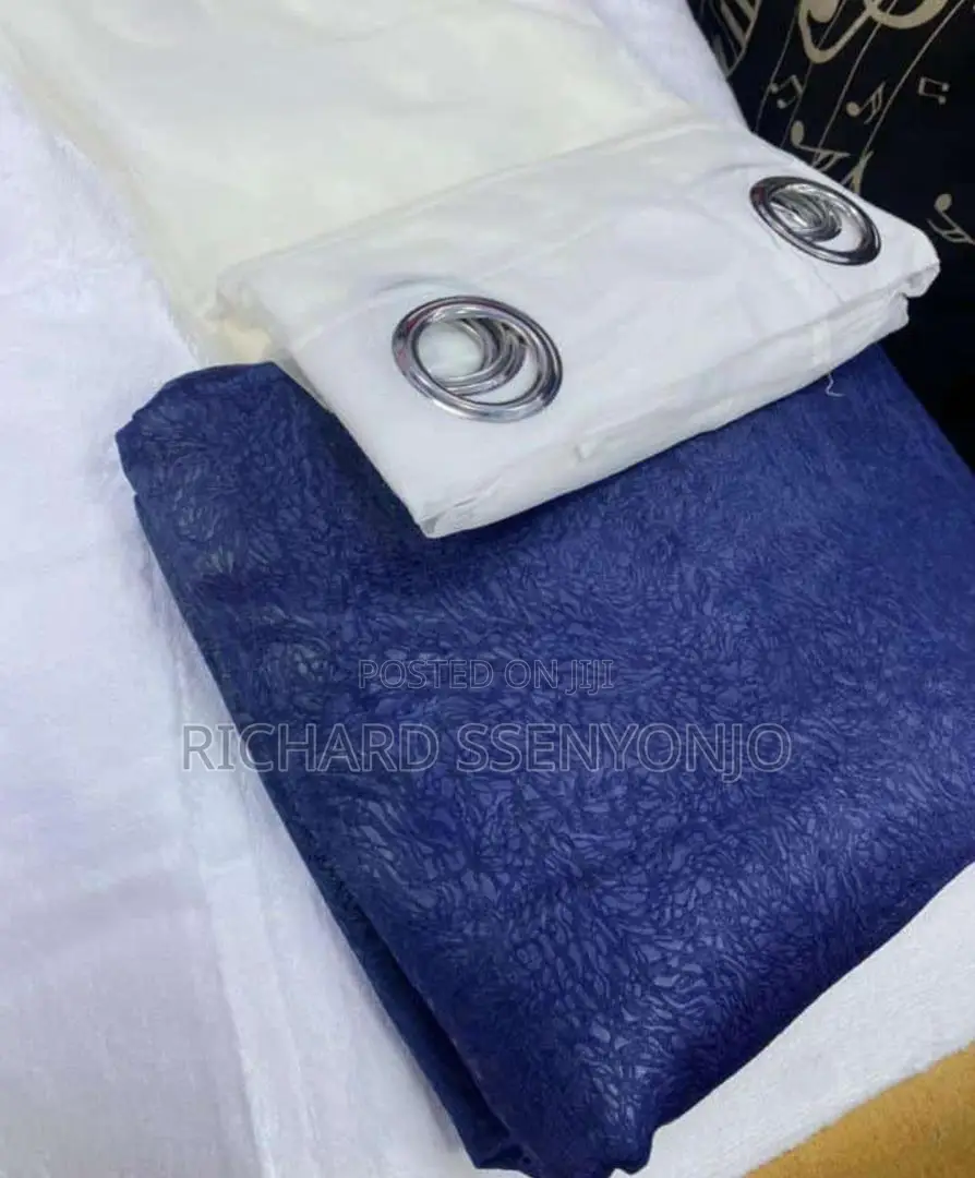Apiar of Single Colour Curtains