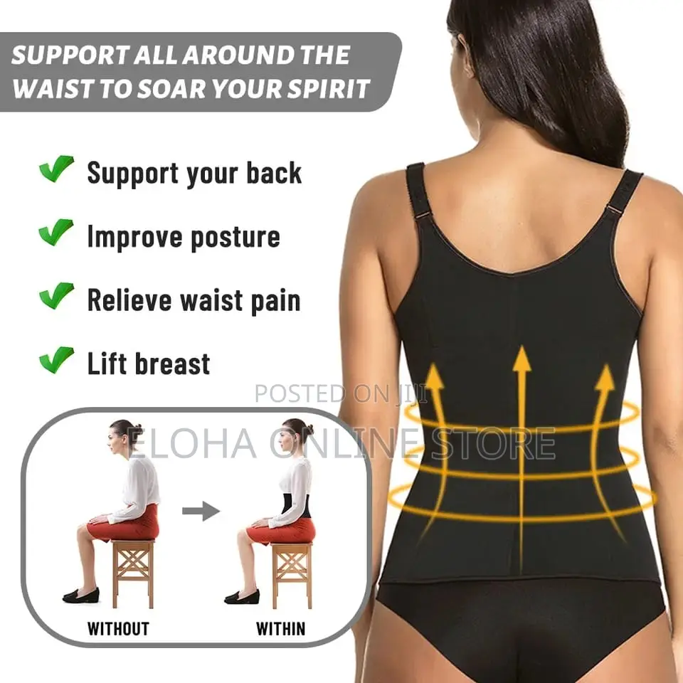 Women's Waist Trainer Push-Up Vest