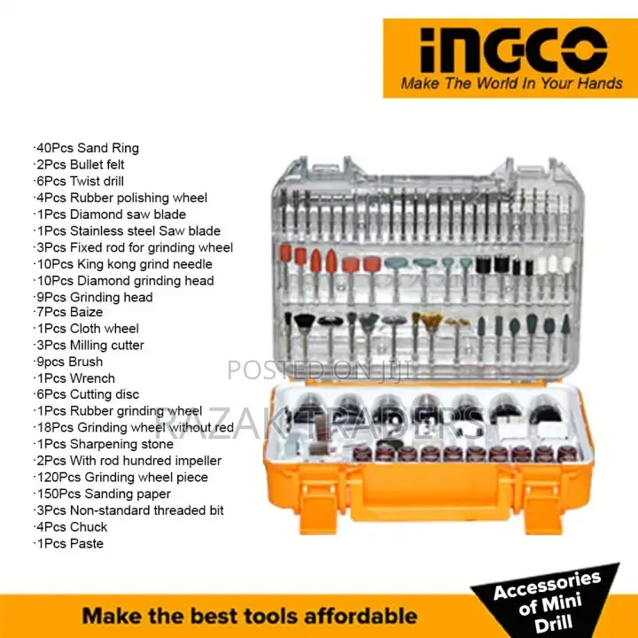410pcs/420pcs Accessories of Mini Drill Die Grinder Set