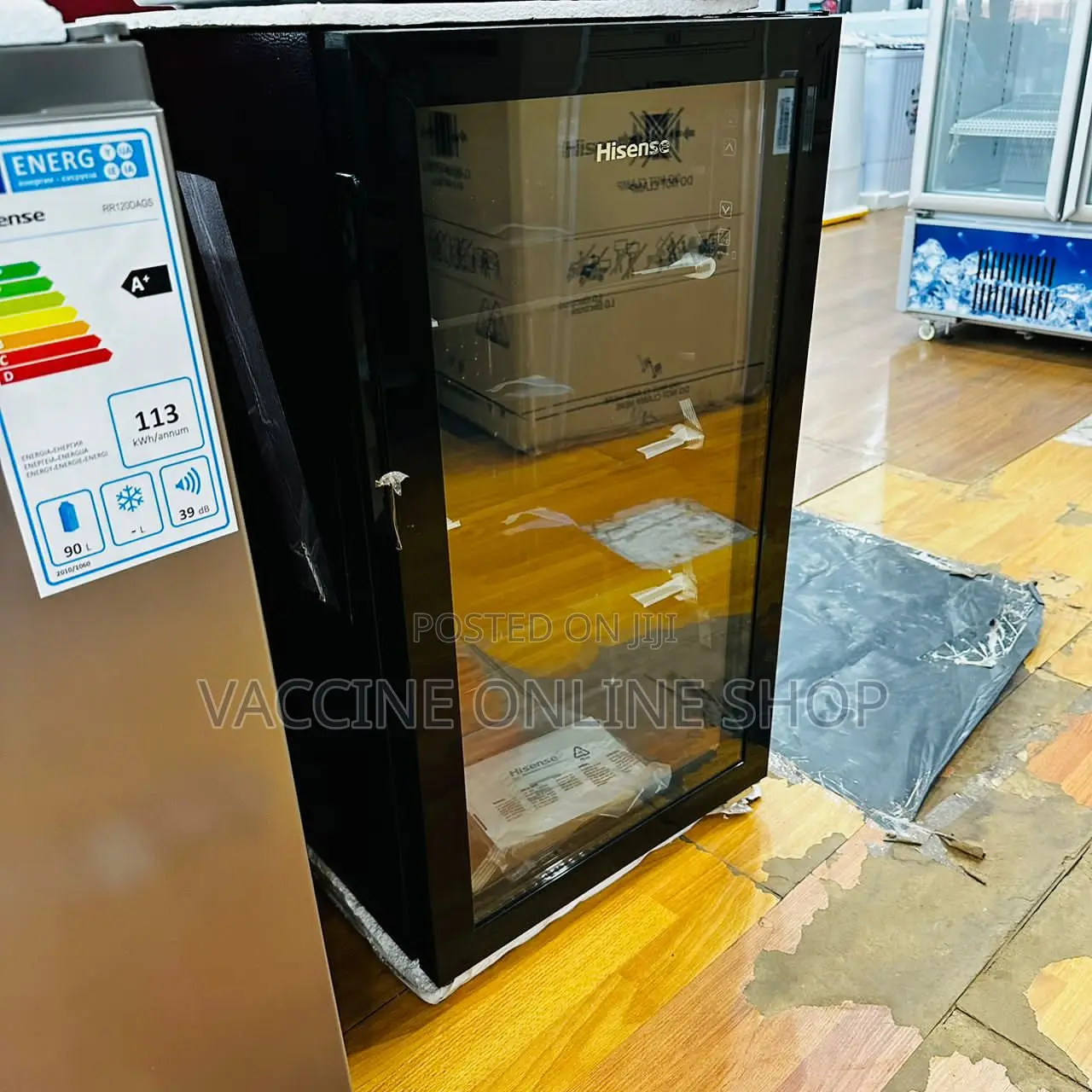 91 Litres Hisense Display Chiller Fridge/Hisense 91L (GSN0)