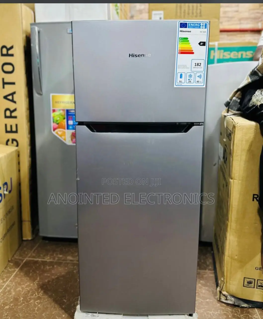 Hisense Double Door Fridge 160L