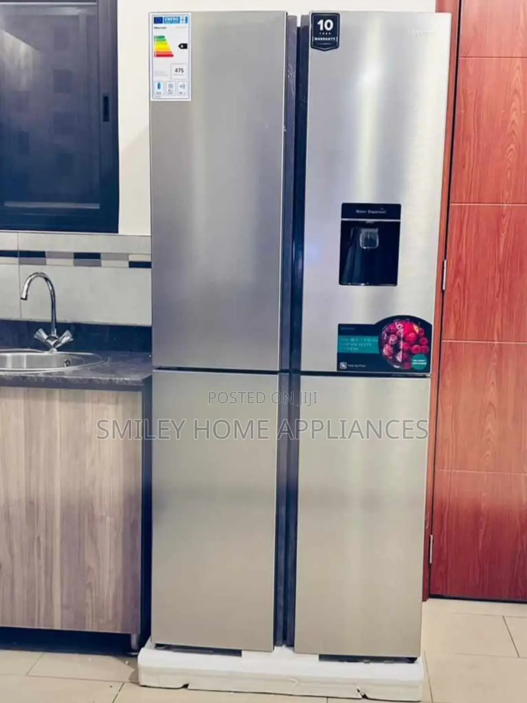 Hisense 515ltrs French Door Refrigerator