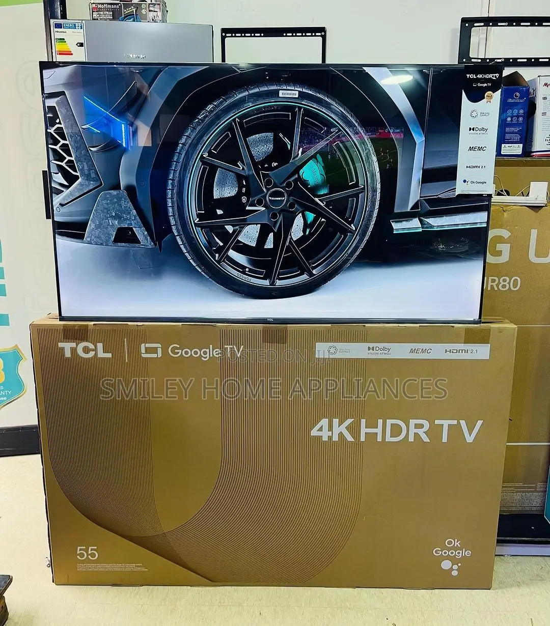 TCL 55inches Google Tv HDR