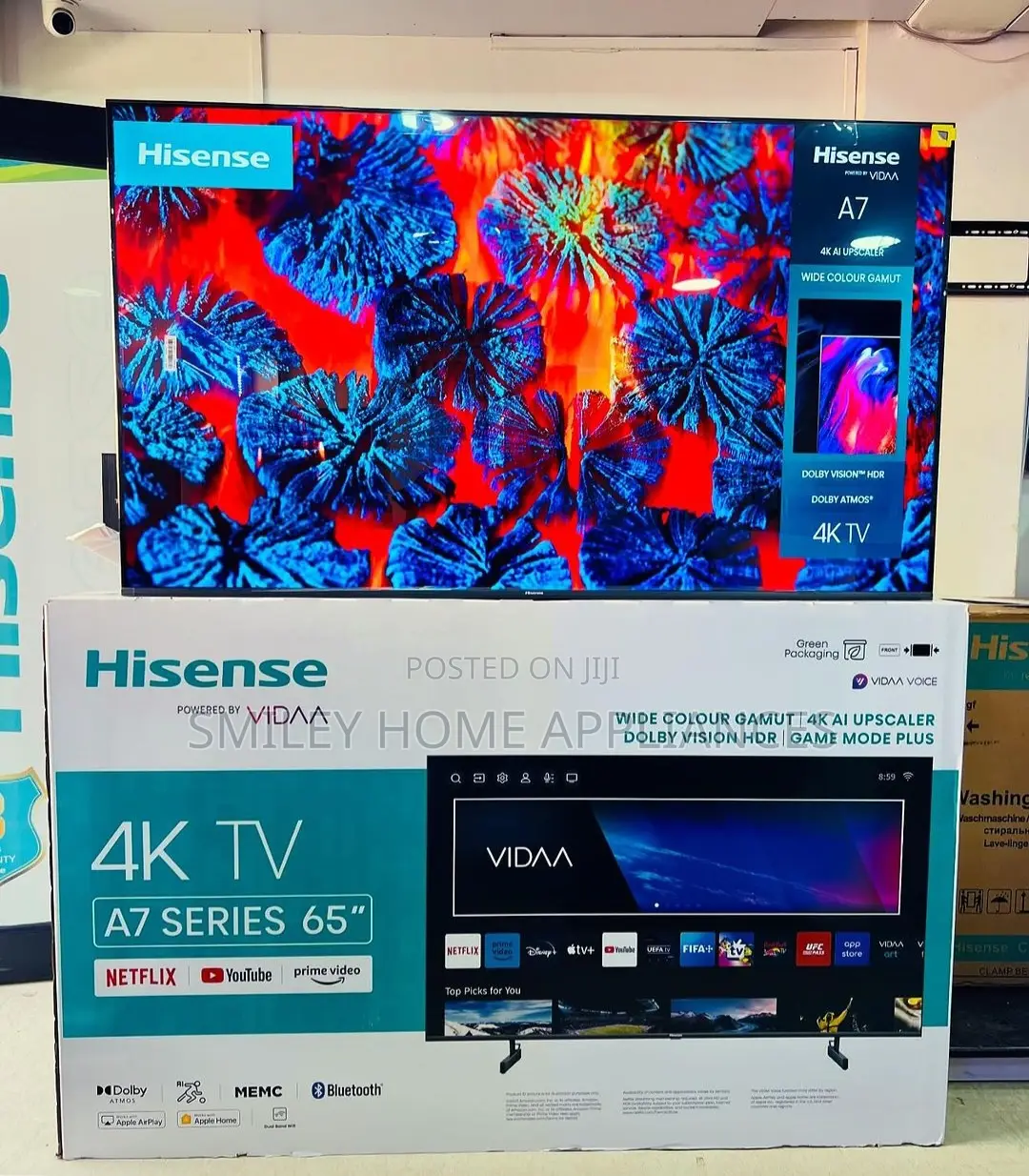 Hisense 65inches A7 Series Smart Tv
