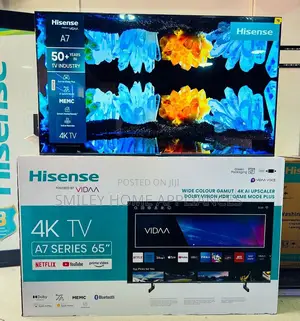 Hisense 65inches A7 Series Smart Tv