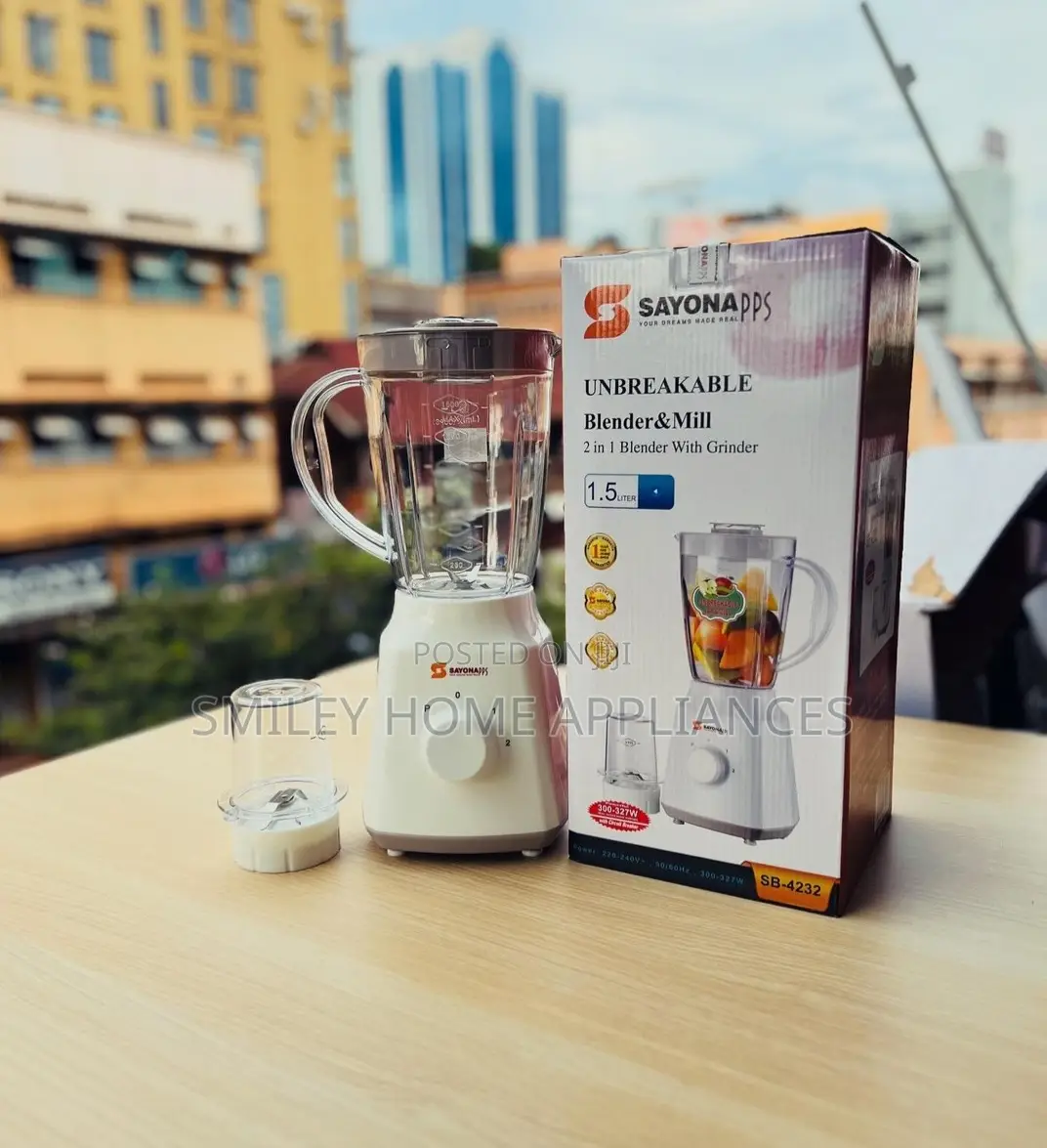 Sayona 2 in 1 Blender
