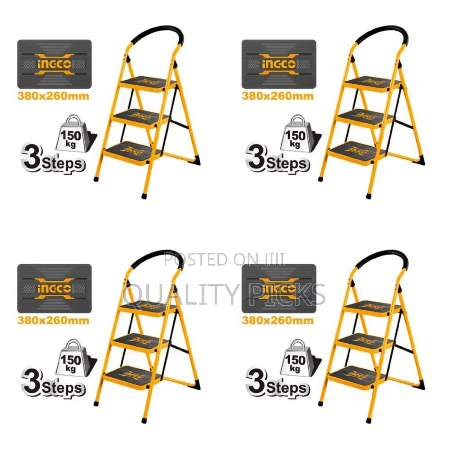 Ingco 3 Step Ladder
